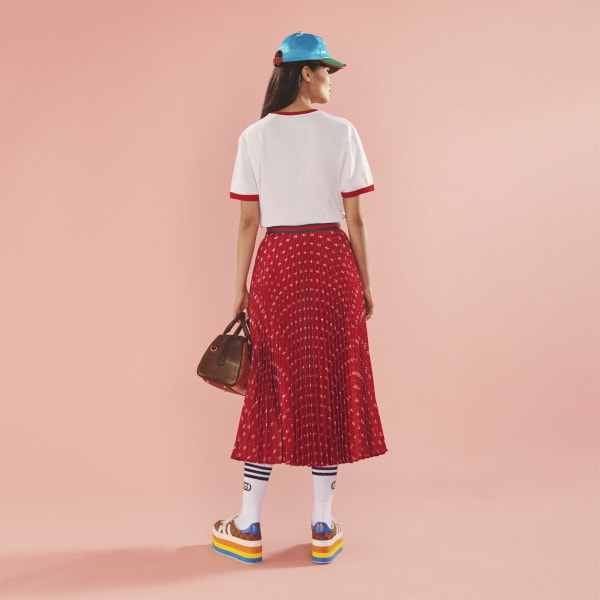 White adidas x Gucci Cotton Jersey T-Shirt BUH59