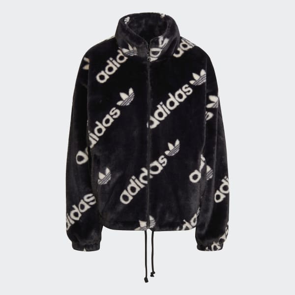 adidas fur Jacket black | nate-hospital.com