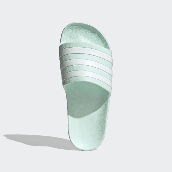 Turquoise hotsell adidas slides