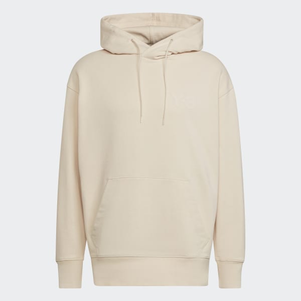 Beige Y-3 Classic Chest Logo Hoodie EKC90