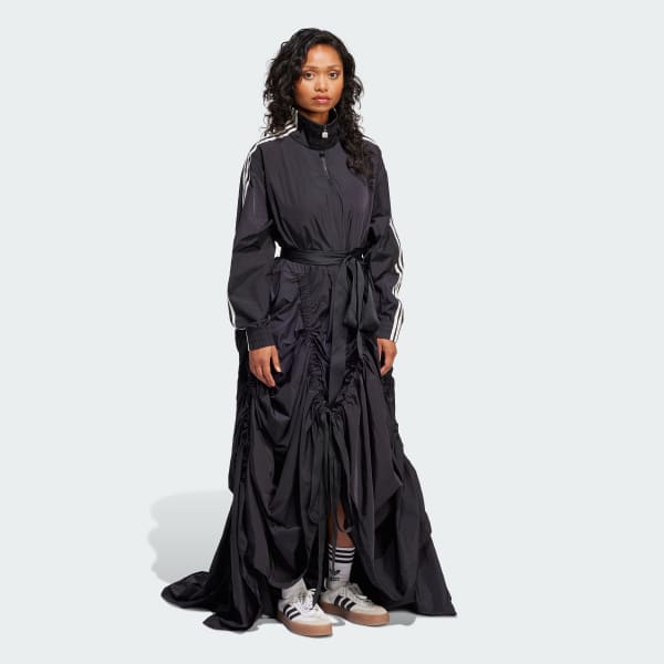 話題沸騰！大人気☆アディダス☆Premium Essentials Maxi Dress MESH TWIST MAXI DRESS | BLACK001 - GOOD AMERICAN