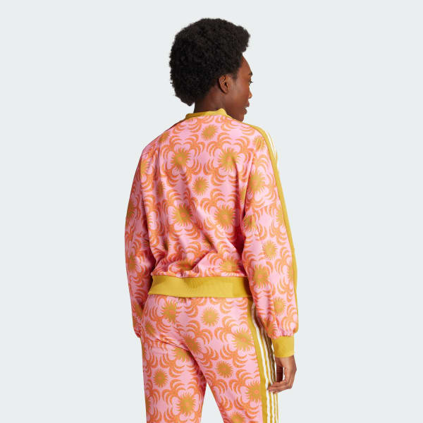 Rosa Campera Deportiva Tiro adidas x FARM Rio