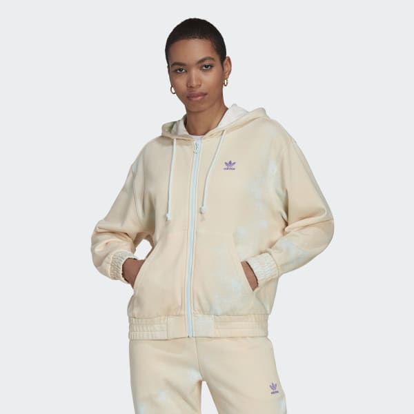 Conquistador Fértil De alguna manera adidas Allover Print Full Zip Hoodie - Blue | adidas Australia