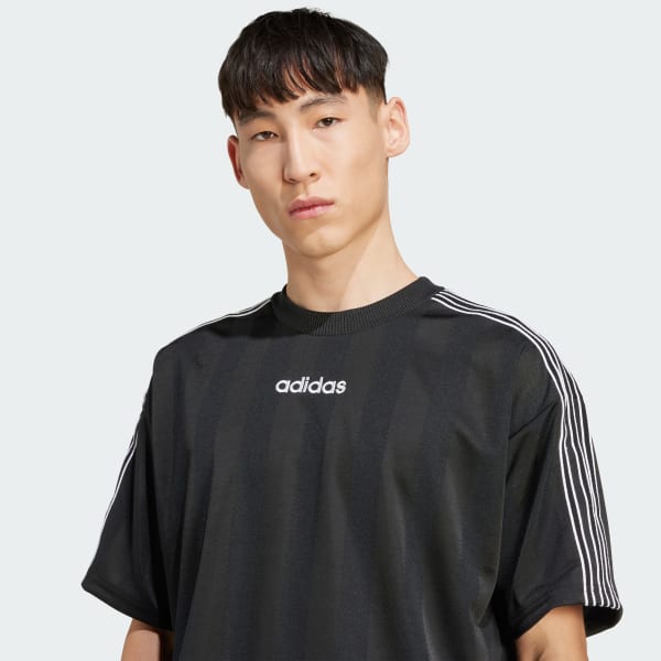 Camisa 90s Stripe Preto adidas adidas Brasil