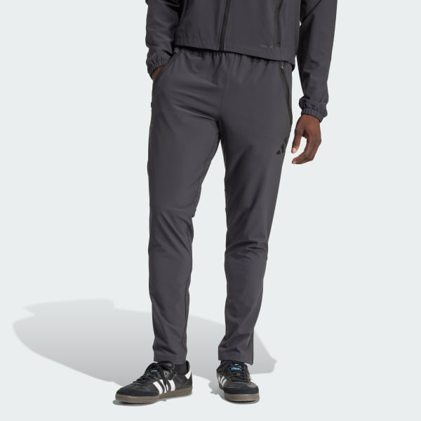 Grey Arsenal Tiro 25 Competition Vis Tech Travel Pants
