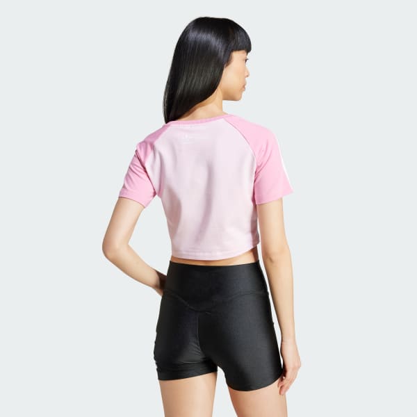 Rosado Polo adidas Originals x Hello Kitty Kuromi Estampado para Bebé