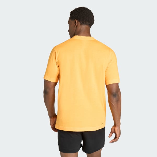 Orange WORKOUT ESSENTIALS FEELREADY LOGO T-SHIRT