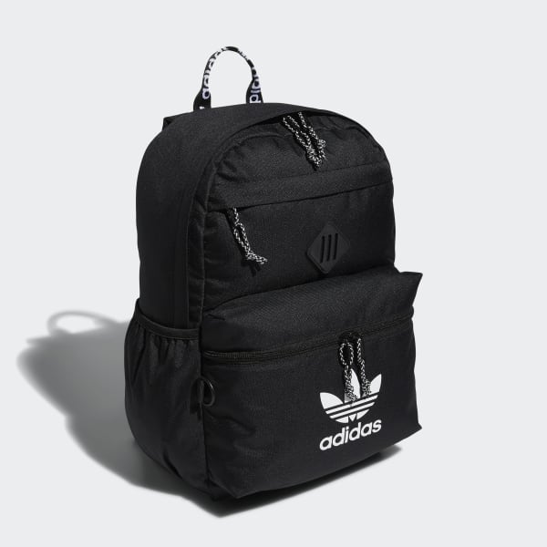 Black Trefoil Backpack EX6752X
