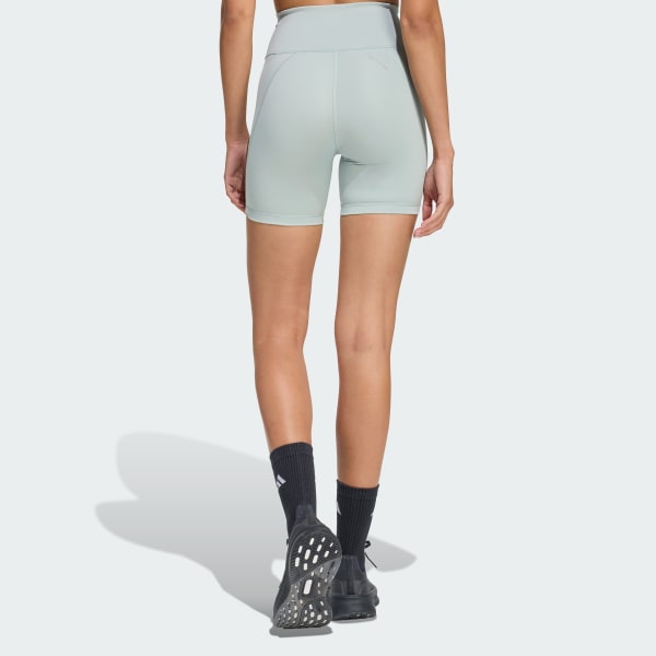Verde Shorts Legging corrida Essentials