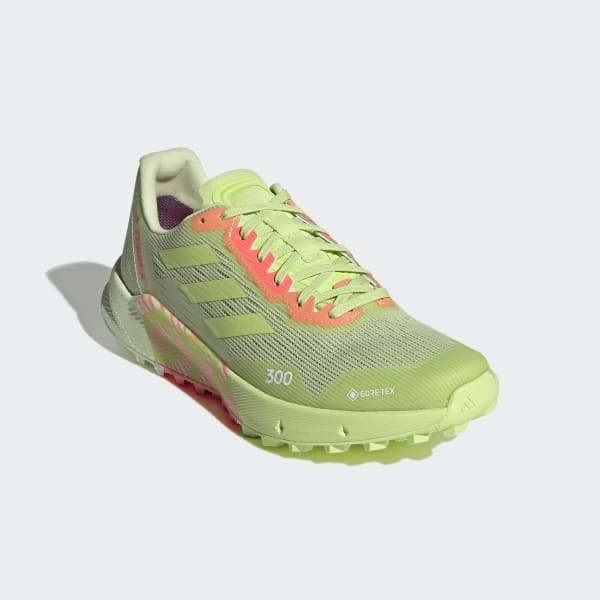 Agravic Flow 2.0 GORE-TEX Trail Running Shoes - Green | Women's Running adidas US