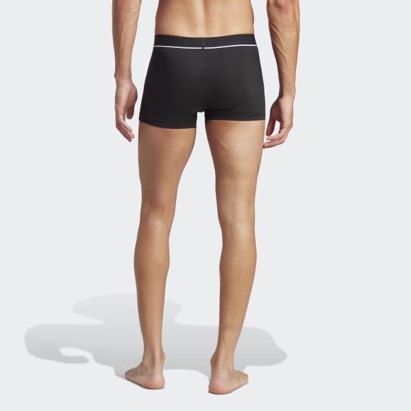 adidas Active Micro Flex Eco Trunk Underwear 3 Pack - Black