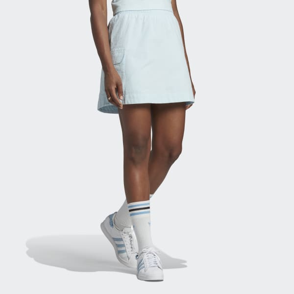 Azul Falda Adicolor Classics Poplin ZG998