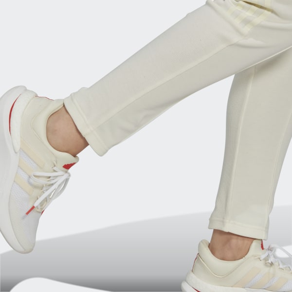 Λευκό Tricot Pants KE304