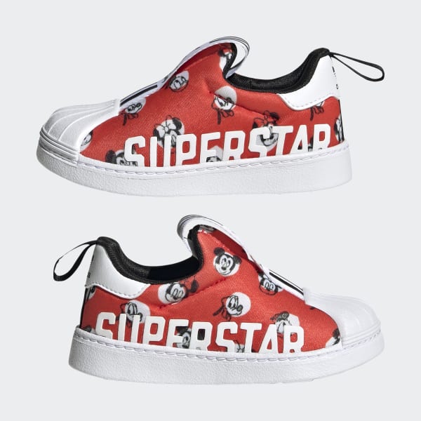 Red Superstar 360 X Shoes