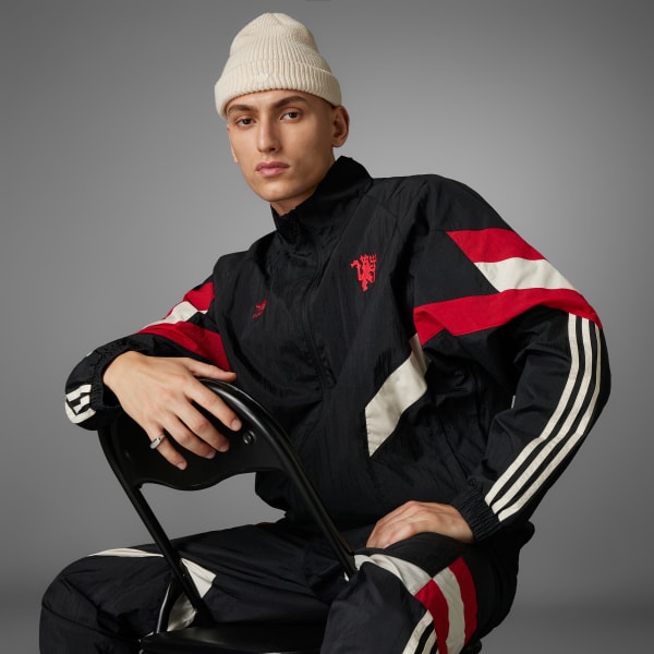 Adidas originals manchester united jacket deals
