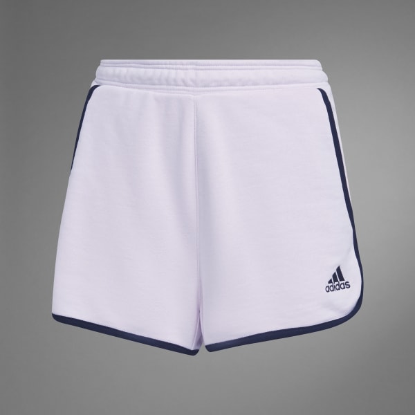 Ροζ French Terry High-Rise Shorts BX451