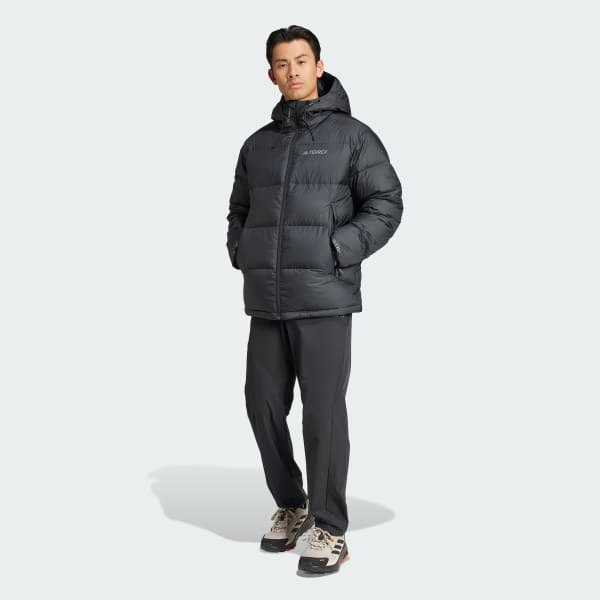 アディダス マルチ グースダウンジャケット - ブラック | アディダス