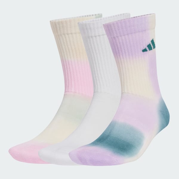 Multicolor Tie-Dye Socks 3 Pairs