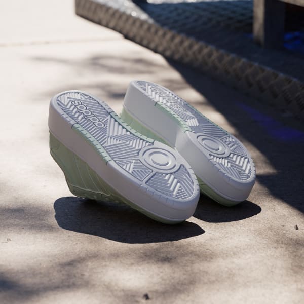 Verde Zapatillas Hoops 3.0 Bold