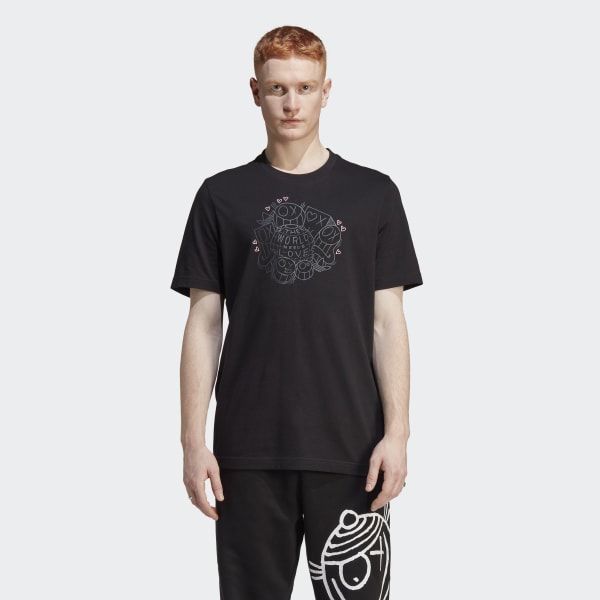 Black adidas Originals x André Saraiva T-Shirt