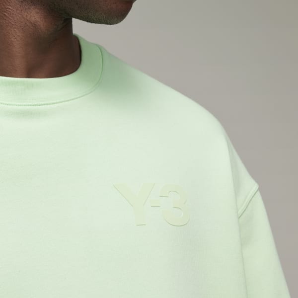 Vert Sweat-shirt Y-3 Classic Chest Logo Crew EKC26