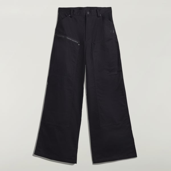 adidas Y-3 UT Twill Pants - Black | Free Shipping with adiClub