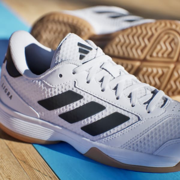 adidas Ligra 8 Indoor Sneakers Kids - White | Free Shipping with