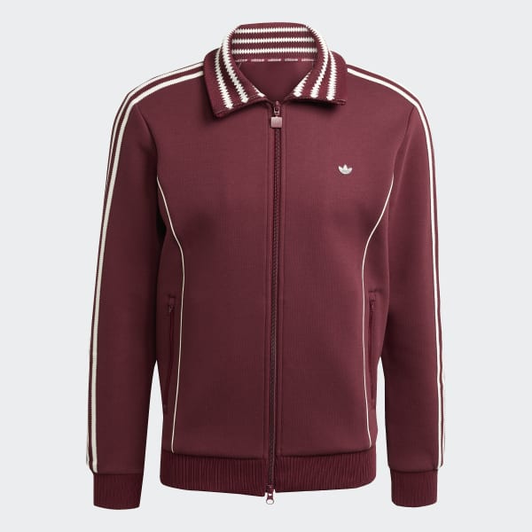 adidas トラックジャケット　バーガンディ M アディダス プレミアム・トラック トップ - バーガンディ | アディダス