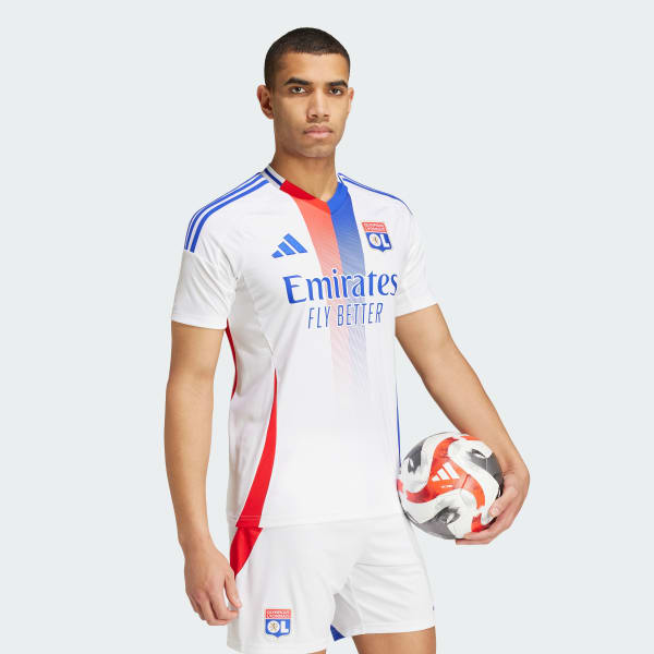 Blanc Maillot Domicile Olympique Lyonnais 24/25