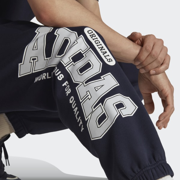 Blauw Varsity Joggingbroek DKL77