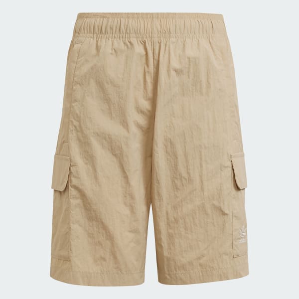 Beige Cargo Shorts Kids