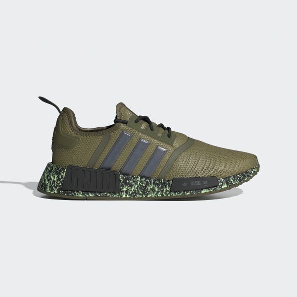 Adidas nmd mujer blancas verdes clearance