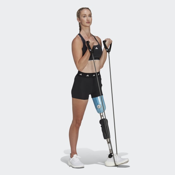 Zwart Hyperglam Powerreact Medium-Support Techfit Beha BVS42