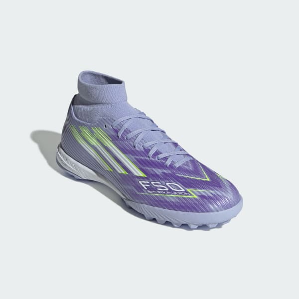 Violeta Botines F50 Sparkfusion League Pasto sintético