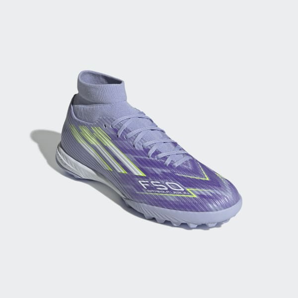 adidas F50 Sparkfusion League Turf Cleats - Purple | Free