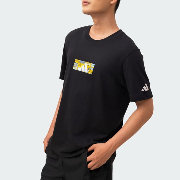 Black GFX HANOI M TEE - BLACK