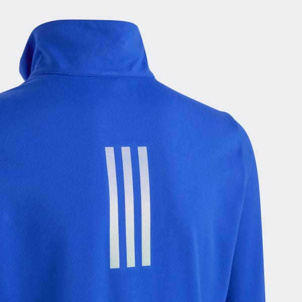 Bla Løb AEROREADY Half-Zip Long Sleeve trøje