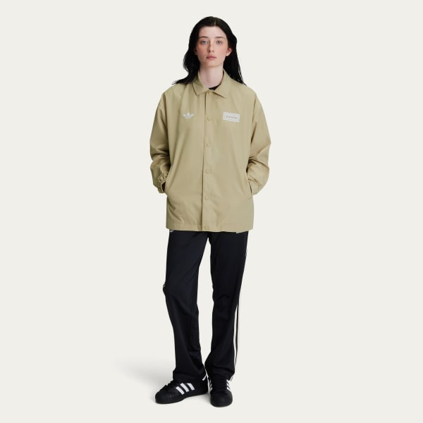 adidas Originals × Oasis ツアー コーチ ジャケット - ベージュ
