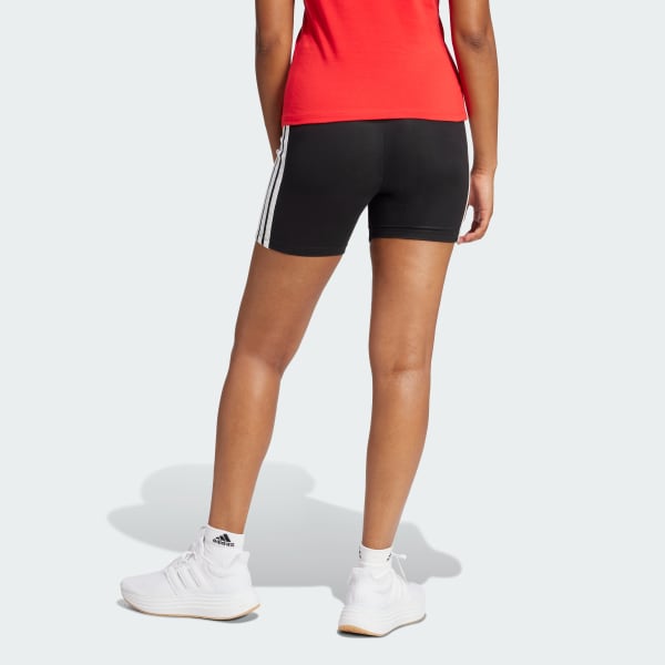 Noir Cycliste taille haute 3 bandes Essentials