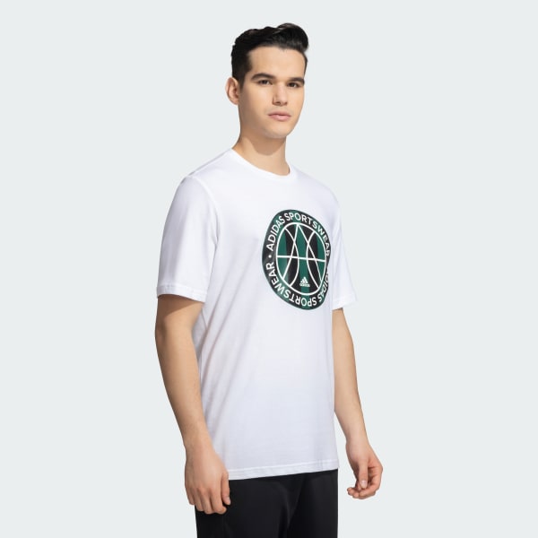 White TIRO EMBLEM TEE