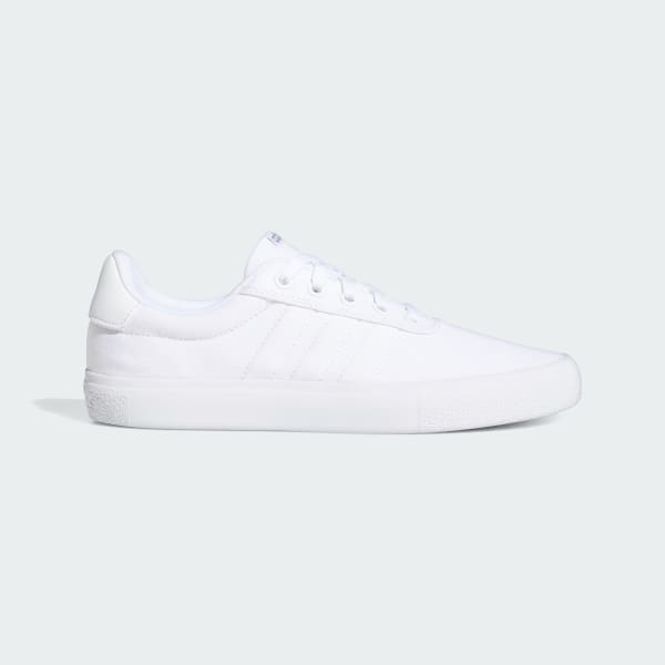 White Vulc Raid3r Skateboarding Shoes