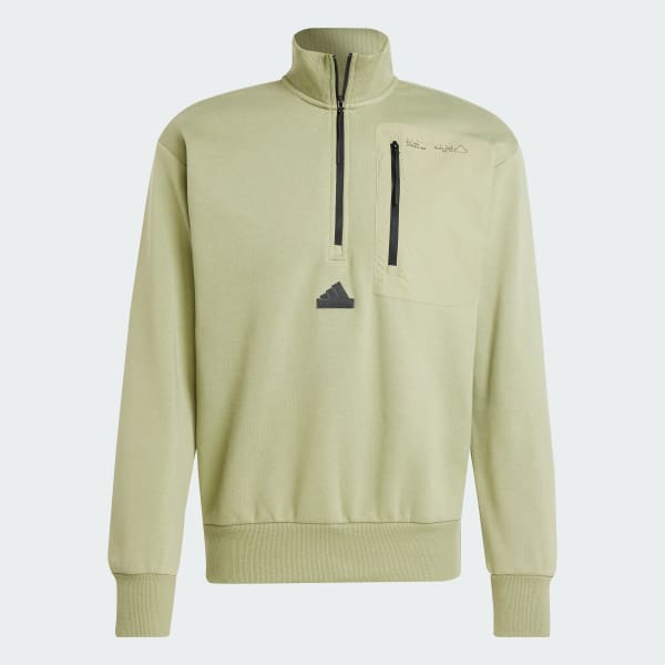 Adidas cozy half zip new arrivals