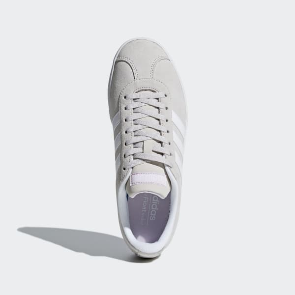 adidas vl 2.0 court women's trainers chalk pearl