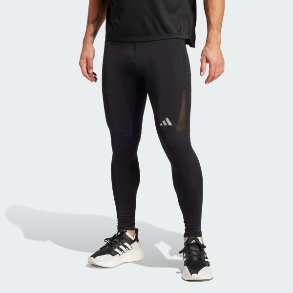 Schwarz adidas Run It Leggings
