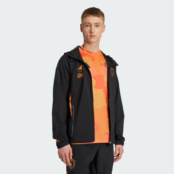 Negro Chaqueta Paris FC Ninho Tiro