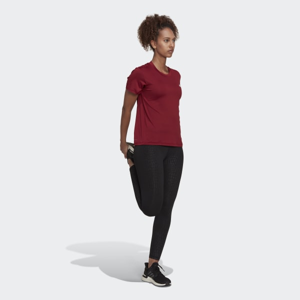 Burgundy AEROREADY Made for Training Minimal Tee KO368