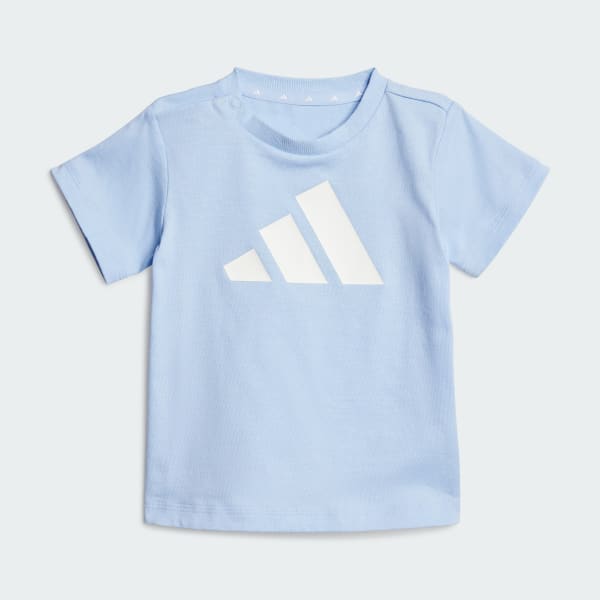 Azul Conjunto Polo y Short Essentials (Bebé)