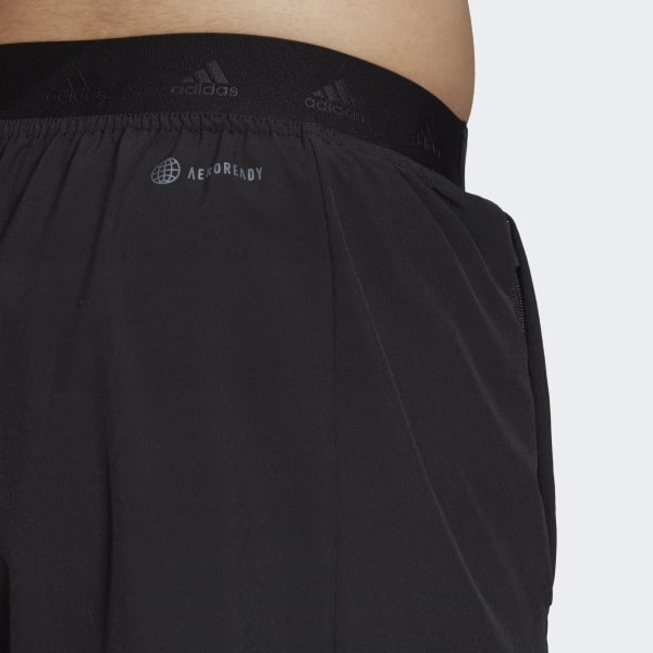 Black Training Colourblock Shorts BVS49