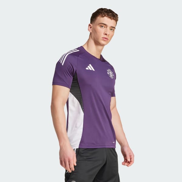 Purple Manchester United Tiro 25 Competition Training Jersey