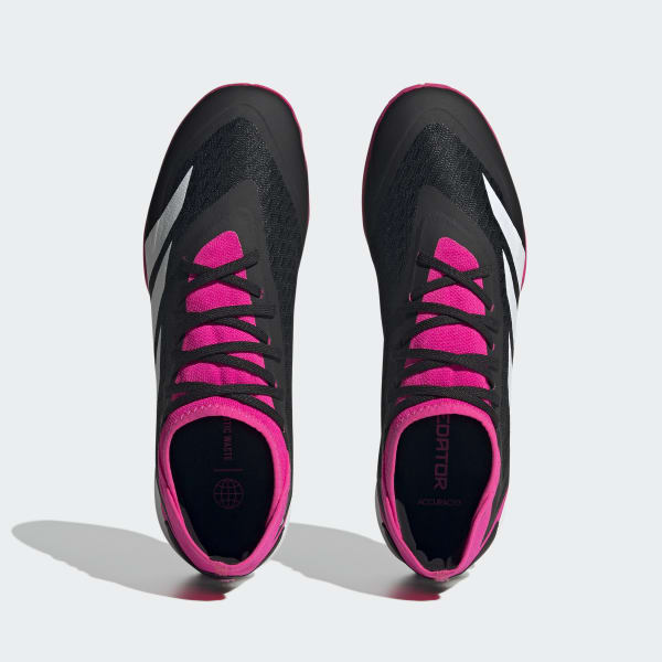 Negro Zapatos de Fútbol Predator Accuracy.3 Cancha Cubierta